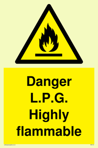 l.p.g. highly flammable