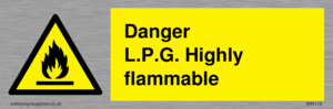 l.p.g. highly flammable