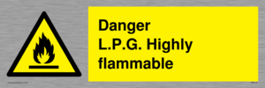 l.p.g. highly flammable