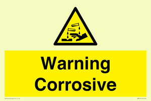 Warning corrosive