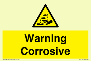 Warning corrosive