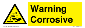 Warning corrosive