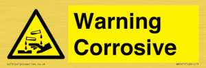 Warning corrosive