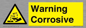 Warning corrosive