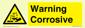 Warning corrosive
