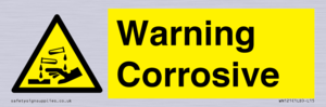 Warning corrosive