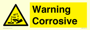 Warning corrosive