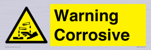 Warning corrosive