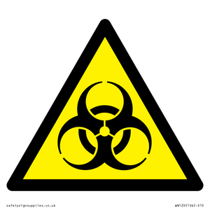W009 W009 Warning: Biological hazard from Safety Sign Supplies