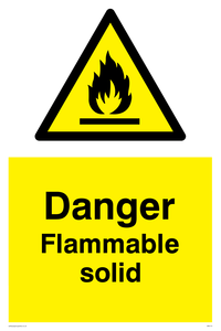 flammable solid