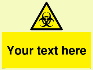 Custom Bio-Hazard Sign
