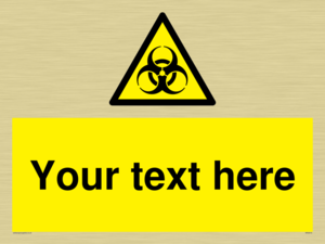 Custom Bio-Hazard Sign