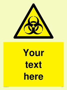 Custom Bio-Hazard Sign
