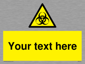 Custom Bio-Hazard Sign