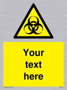 Custom Bio-Hazard Sign