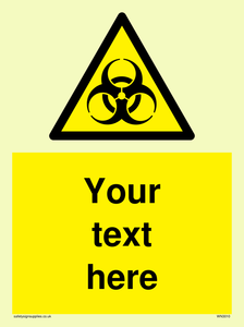 Custom Bio-Hazard Sign