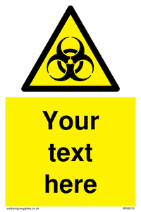 Custom Bio-Hazard Sign