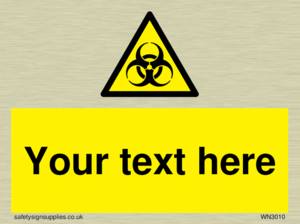 Custom Bio-Hazard Sign