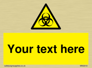 Custom Bio-Hazard Sign