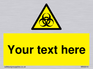 Custom Bio-Hazard Sign