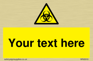 Custom Bio-Hazard Sign