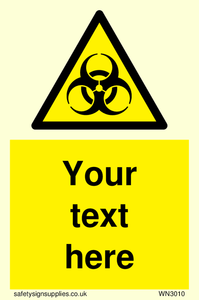 Custom Bio-Hazard Sign