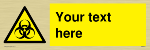 Custom Bio-Hazard Sign