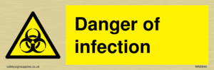 Danger of infection
