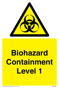 Biohazard Containment Level 1