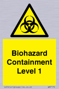 Biohazard <br/> Containment Level 1