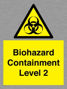 Biohazard <br/> Containment Level 2
