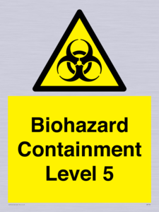 Biohazard <br/> Containment Level 5