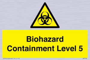 Biohazard <br/> Containment Level 5