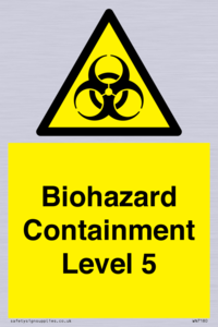 Biohazard <br/> Containment Level 5