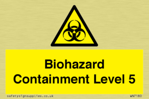 Biohazard <br/> Containment Level 5