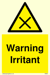 warning irritant