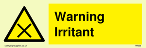 warning irritant