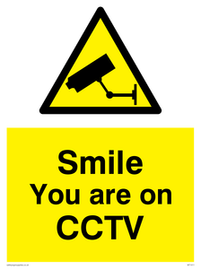 Smile you are on CCTV