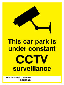 Carpark under constant CCTV