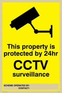 Property protected by 24hr CCTV