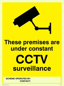Premises under constant CCTV