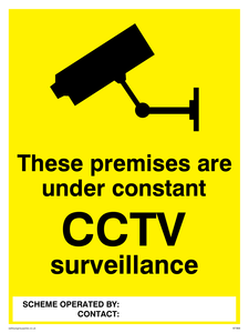 Premises under constant CCTV