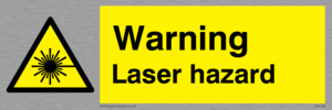 warning laser hazard