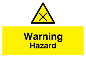 warning hazard