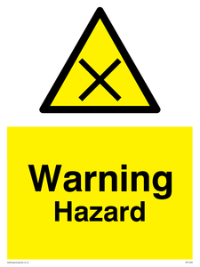 warning hazard