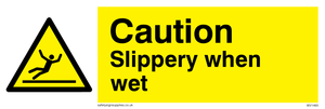Slippery when wet