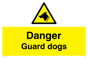 danger guard dogs