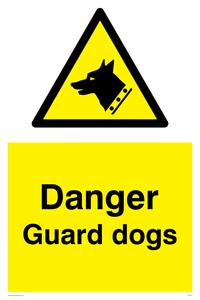 danger guard dogs