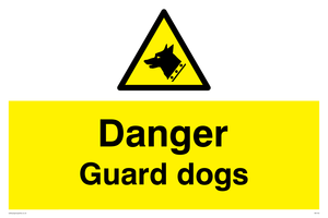 danger guard dogs