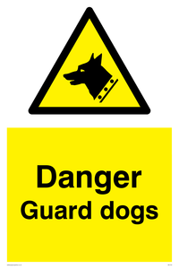 danger guard dogs